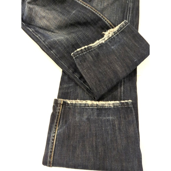 Vtg '07 Diesel Jeans Men 33x32 LARKEE Italy Whiskers Button Fly Hipster Cool Guy - Picture 7 of 9